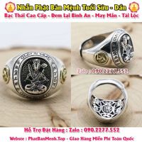 Nhẫn Phật Bản Mệnh Tuổi Kỷ Sửu 2009 ( Phật Hư Không Tạng Bồ Tát)